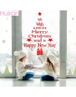 2019 Christmas Garland Window naklejka ścienna dekoracje na boże narodzenie dla domu Cristmas Decor święty mikołaj szczęśliwego 