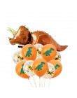 Mężczyzna dinozaur Party jednorazowe zastawy stołowe będzie jeden chłopiec dla dzieci Birthday Party Supplies sprzyja ryk Dino b