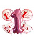Balon z nadrukiem Happy Birthday air Letters Alphabe różowe złoto z balonów foliowych zabawki dla dzieci wesele urodziny balon h