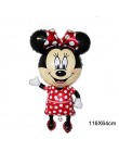 1 sztuk duże rozmiary Mickey Minnie Mouse z balonów foliowych Cartoon dekoracje na imprezę urodzinową dzieci Baby shower balon n