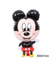 1 sztuk duże rozmiary Mickey Minnie Mouse z balonów foliowych Cartoon dekoracje na imprezę urodzinową dzieci Baby shower balon n