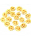 10 sztuk 2.5cm Mini jedwab sztuczne kwiaty róży tkaniny na wesele strona główna dekoracja pokoju DIY akcesoria do sukni sztuczne