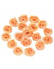 10 sztuk 2.5cm Mini jedwab sztuczne kwiaty róży tkaniny na wesele strona główna dekoracja pokoju DIY akcesoria do sukni sztuczne