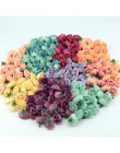 10 sztuk 2.5cm Mini jedwab sztuczne kwiaty róży tkaniny na wesele strona główna dekoracja pokoju DIY akcesoria do sukni sztuczne