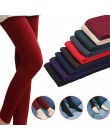 YRRETY legginsy ciepłe damskie ciepłe polarowe rozciągliwe legginsy ciepłe podszyty polarem Slim spodnie termiczne legginsy Muje