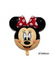 1 sztuk duże rozmiary Mickey Minnie Mouse z balonów foliowych Cartoon dekoracje na imprezę urodzinową dzieci Baby shower balon n