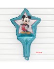 1 sztuk duże rozmiary Mickey Minnie Mouse z balonów foliowych Cartoon dekoracje na imprezę urodzinową dzieci Baby shower balon n