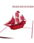 3D karty kirigami kwiaty kartka urodzinowa prezenty na rocznicę pocztówka jednorożec klon drzewo wiśni zaproszenia ślubne kartki