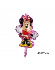 1 sztuk duże rozmiary Mickey Minnie Mouse z balonów foliowych Cartoon dekoracje na imprezę urodzinową dzieci Baby shower balon n