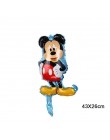 1 sztuk duże rozmiary Mickey Minnie Mouse z balonów foliowych Cartoon dekoracje na imprezę urodzinową dzieci Baby shower balon n