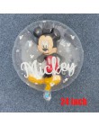 1 sztuk duże rozmiary Mickey Minnie Mouse z balonów foliowych Cartoon dekoracje na imprezę urodzinową dzieci Baby shower balon n