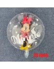 1 sztuk duże rozmiary Mickey Minnie Mouse z balonów foliowych Cartoon dekoracje na imprezę urodzinową dzieci Baby shower balon n