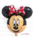 1 sztuk duże rozmiary Mickey Minnie Mouse z balonów foliowych Cartoon dekoracje na imprezę urodzinową dzieci Baby shower balon n