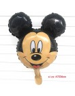1 sztuk duże rozmiary Mickey Minnie Mouse z balonów foliowych Cartoon dekoracje na imprezę urodzinową dzieci Baby shower balon n