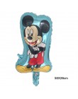 1 sztuk duże rozmiary Mickey Minnie Mouse z balonów foliowych Cartoon dekoracje na imprezę urodzinową dzieci Baby shower balon n