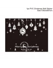 2019 Christmas Garland Window naklejka ścienna dekoracje na boże narodzenie dla domu Cristmas Decor święty mikołaj szczęśliwego 