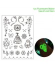 2019 Christmas Garland Window naklejka ścienna dekoracje na boże narodzenie dla domu Cristmas Decor święty mikołaj szczęśliwego 