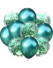 LAPHIL 10 sztuk Multi balony konfetti dekoracje na przyjęcia urodzinowe dla dzieci niebieski różowy chłopiec dziewczyna przybory