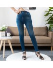 Dżinsy damskie dżinsy dla mamy dżinsy wysokiej talii kobieta wysokie elastyczne plus size jeansy ze streczem kobiece sprane dżin