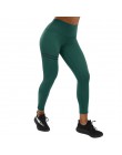 NORMOV Activewear wysokiej talii Fitness legginsy damskie spodnie modna, patchworka legginsy treningowe Stretch wąska sportowa o
