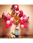 1 PC 100*97 CM różowy koń kucyk Little Pony jednorożec folia balony helem balon zabawki dla dzieci ślub urodziny zwierząt Party 