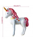 50 sztuk DIY Wedding Birthday Party słodki celofan wyczyść cukierki stożek torby do przechowywania impreza jednorożec Decor deko