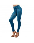 Dżinsy damskie dżinsy dla mamy dżinsy wysokiej talii kobieta wysokie elastyczne plus size jeansy ze streczem kobiece sprane dżin