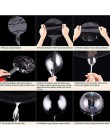 20 cal jednorożec/gwiazdek/serce/okrągły kształt Luminous Bobo balony z kije materiały urodzinowe jasne światło LED Bobo balony