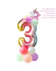 50 sztuk DIY Wedding Birthday Party słodki celofan wyczyść cukierki stożek torby do przechowywania impreza jednorożec Decor deko