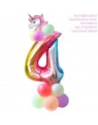 50 sztuk DIY Wedding Birthday Party słodki celofan wyczyść cukierki stożek torby do przechowywania impreza jednorożec Decor deko