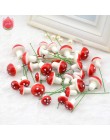 10 sztuk Mini pianki grzyb sztuczna dekoracja w kwiaty na sztuczny do domu rośliny dekoracje ślubne DIY Craft wieniec Scrapbooki