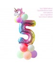 50 sztuk DIY Wedding Birthday Party słodki celofan wyczyść cukierki stożek torby do przechowywania impreza jednorożec Decor deko
