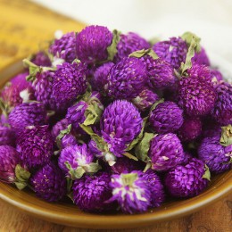 Fioletowy Gomphrena globosa pąki naturalnie suszony kwiat, sprasowane kwiaty DIY urodziny/boże narodzenie/dekoracja biurowa akce