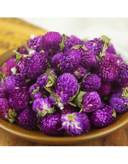 Fioletowy Gomphrena globosa pąki naturalnie suszony kwiat, sprasowane kwiaty DIY urodziny/boże narodzenie/dekoracja biurowa akce