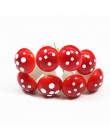 10 sztuk Mini pianki grzyb sztuczna dekoracja w kwiaty na sztuczny do domu rośliny dekoracje ślubne DIY Craft wieniec Scrapbooki