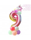 50 sztuk DIY Wedding Birthday Party słodki celofan wyczyść cukierki stożek torby do przechowywania impreza jednorożec Decor deko