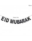 Złota Ramadan Kareem dekoracja Eid Mubarak Banner i balony Eid Ramadan Party Favor Eid al-fitr Ramadan Mubarak Decor