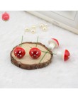 10 sztuk Mini pianki grzyb sztuczna dekoracja w kwiaty na sztuczny do domu rośliny dekoracje ślubne DIY Craft wieniec Scrapbooki