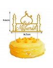 Złota Ramadan Kareem dekoracja Eid Mubarak Banner i balony Eid Ramadan Party Favor Eid al-fitr Ramadan Mubarak Decor