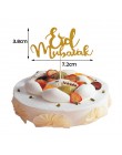 Złota Ramadan Kareem dekoracja Eid Mubarak Banner i balony Eid Ramadan Party Favor Eid al-fitr Ramadan Mubarak Decor