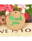 100 sztuk Kraft paper hand made tag z miłością dla DIY pudełko tag cukierki cupcake kartki z podziękowaniami/handmade dobrodziej
