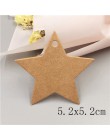 100 sztuk Kraft paper hand made tag z miłością dla DIY pudełko tag cukierki cupcake kartki z podziękowaniami/handmade dobrodziej