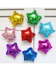 50 sztuk 5 cal foliowe balony gwiazdy serce balon dekoracje ślubne srebrny złote serce balony na urodziny i bociankowe materiały