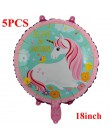 1 PC 100*97 CM różowy koń kucyk Little Pony jednorożec folia balony helem balon zabawki dla dzieci ślub urodziny zwierząt Party 