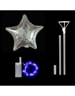 20 cal jednorożec/gwiazdek/serce/okrągły kształt Luminous Bobo balony z kije materiały urodzinowe jasne światło LED Bobo balony
