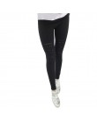 CHRLEISURE kobiety sexy legginsy Fitness trening legginsy push up kobiety wysokiej talii czarna siatka koronki Hollow legginsy