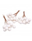 50 sztuk/partia 10mm sztuczny kwiat owoce pręciki Cherry Wedding plastikowa perła jagody na urodziny DIY pudełko zdobione wieńce