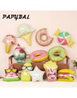 1 sztuk różowe pączki cukierki lody Popcorn z balonów foliowych Baby Shower szczęśliwe dekoracje urodzinowe nadmuchiwane hel sło