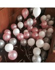 15 sztuk balony urodzinowe 10 cali lateksowe balony złoto czerwony różowy niebieska perła ślub balon na imprezę balony z helem d
