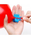 2 sztuk/partia balon z tworzywa sztucznego Knotter lateksowy balon zapięcie łatwo węzeł narzędzie ślub urodziny balony świąteczn